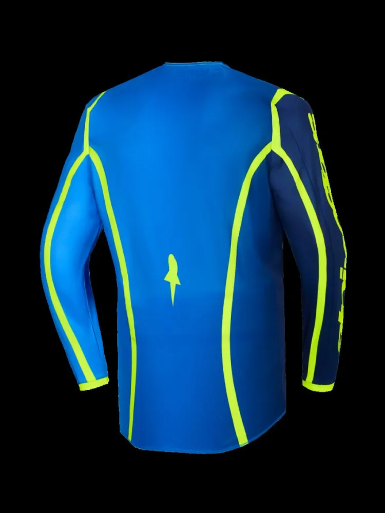 ALPINESTARS(MX) - JERSEY FLUID APEX BLUE/YEL L - 29108669