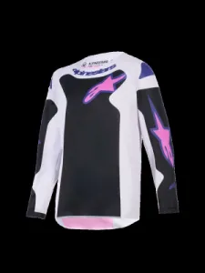 ALPINESTARS(MX) - JERSEY YTH FLUID GRID BLK/GY/P - 29122646