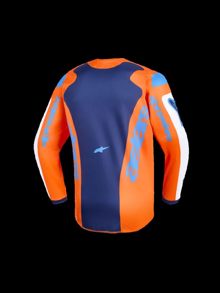 ALPINESTARS(MX) - JERSEY YTH FLUID GRID ORAN/BLU - 29122650