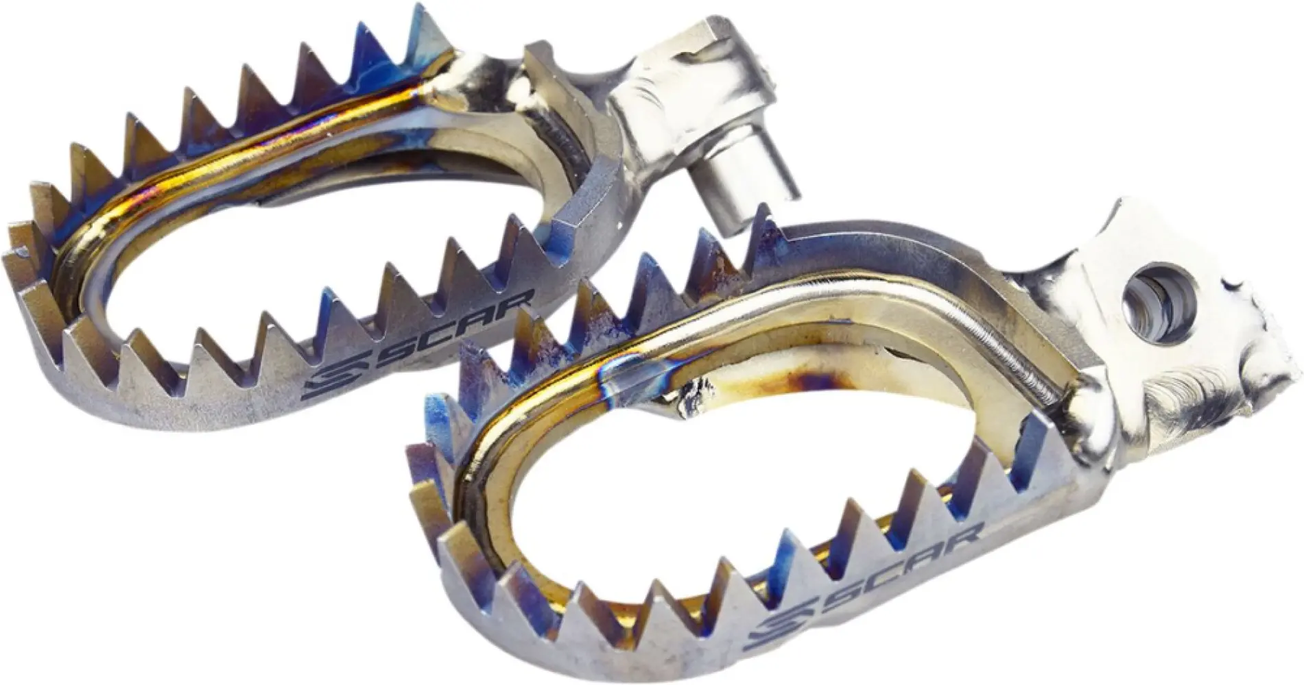 SCAR - FOOTPEGS MUD TITANIUM YZ/YZF/K - 16201939