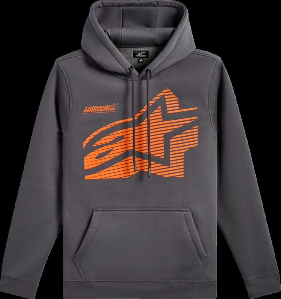 ALPINESTARS (CASUALS) - HOODIE FASTING CHARCOAL L - 30507151