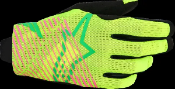 ALPINESTARS(MX) - GLOVES RADAR PRO GRN/YELL/PNK  - 33308378