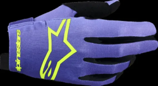ALPINESTARS(MX) - GLOVES RADAR PURPLE/YELLOW M - 33308469