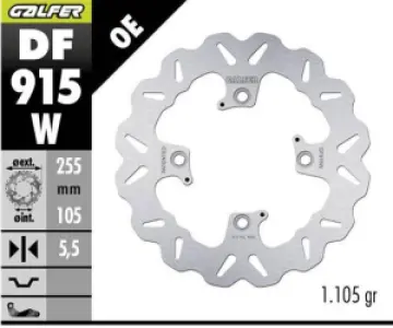 GALFER - BRAKE DISC FIXED WAVE RR - 17105022