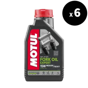 MOTUL Expert Fork Oil - 15W 1L x6 - 3043008