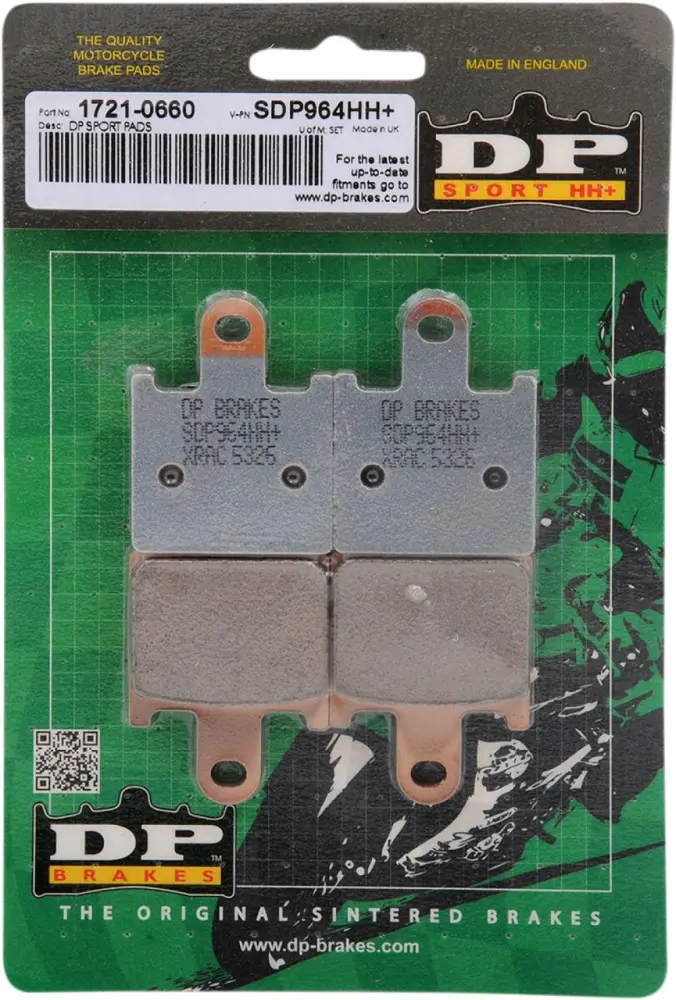 DP BRAKES - BRAKE PAD DP STRT SDP964 - 17210660
