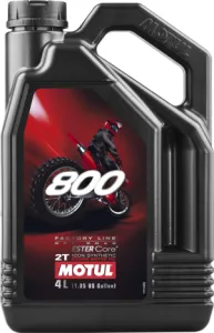 MOTUL 800 Factory Line Off-Road Racing 2T motorolie - 4L - 1099135