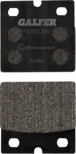 GALFER - BRAKE PAD SEMI METAL - 17212372