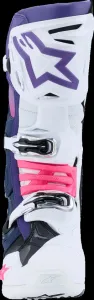 ALPINESTARS(MX) - BOOT TECH 10 WHT/VLT/NVY/PINK  - 34103371