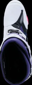 ALPINESTARS(MX) - BOOT TECH 10 WHT/VLT/NVY/PINK  - 34103371