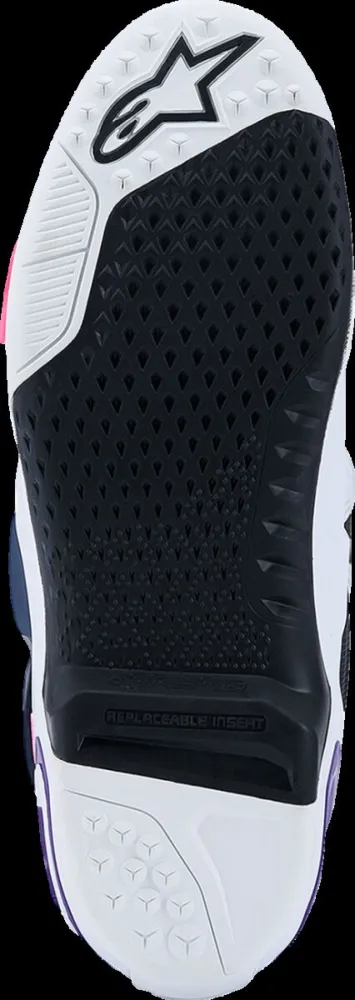 ALPINESTARS(MX) - BOOT TECH 10 WHT/VLT/NVY/PINK  - 34103372