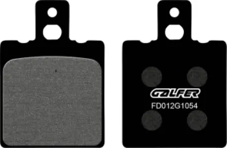 GALFER - BRAKE PAD SEMI METAL - 17212927