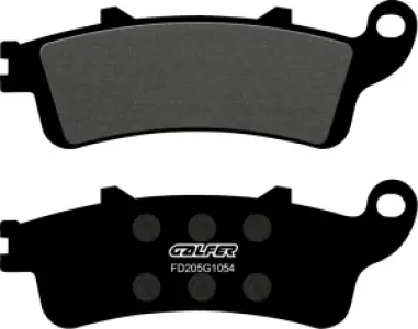 GALFER - BRAKE PAD SEMI METAL - 17212953