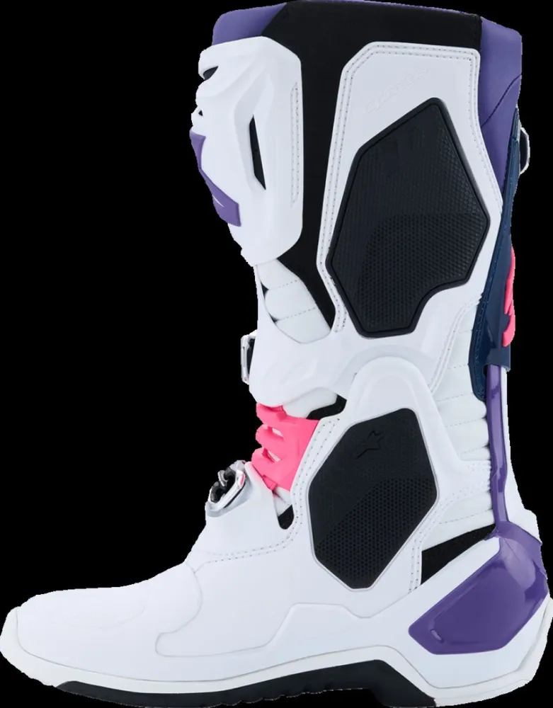 ALPINESTARS(MX) - BOOT TECH 10 WHT/VLT/NVY/PINK  - 34103374