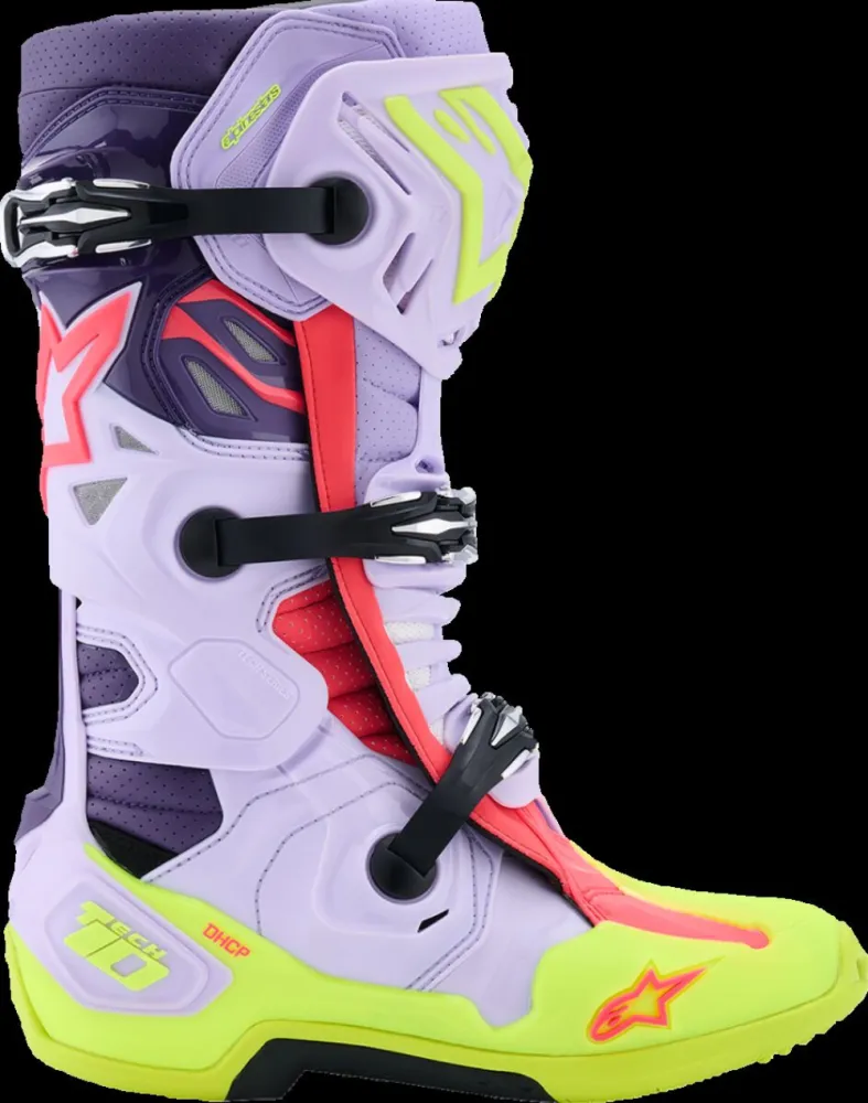 ALPINESTARS(MX) - BOOT TECH 10 S-VENTED PURPLE/Y - 34103377
