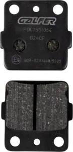 GALFER - BRAKE PAD SEMI METAL - 17212972