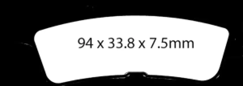 EBC - BRAKE PAD SINT R SERIES - 17213225