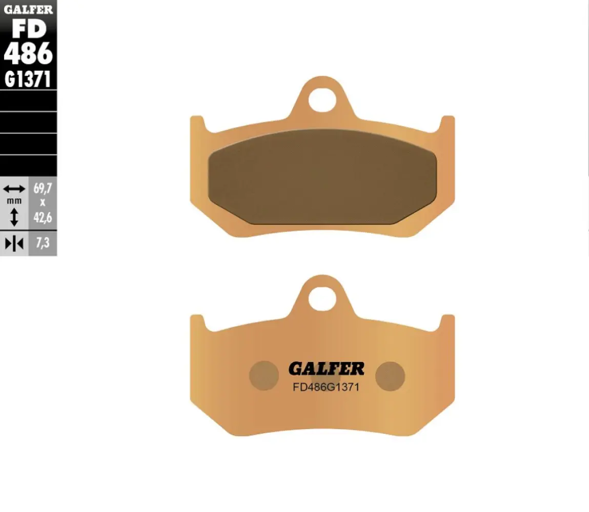 GALFER - BRAKE PAD SINTERED - 17213551