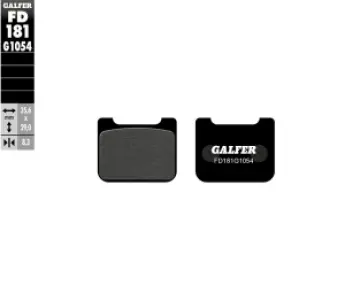 GALFER - BRAKE PAD SEMI METAL - 17213558