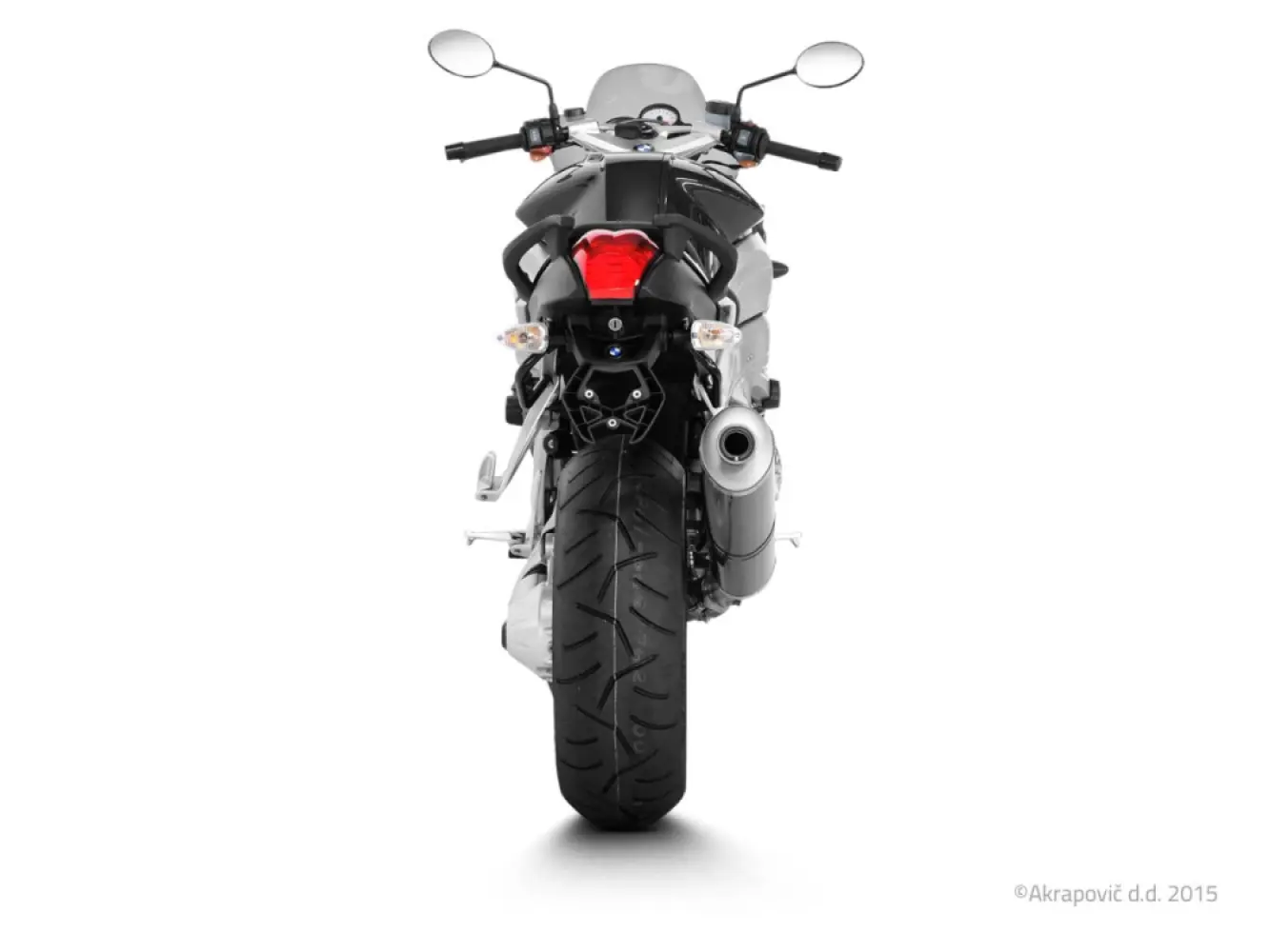 AKRAPOVIC - MUFFLER CF/CF K1200R/S - 18112976