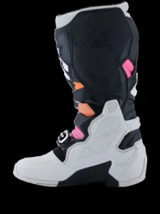 ALPINESTARS(MX) - BOOT TECH 7 BLK/LT GY/ORG FL/M - 34103415