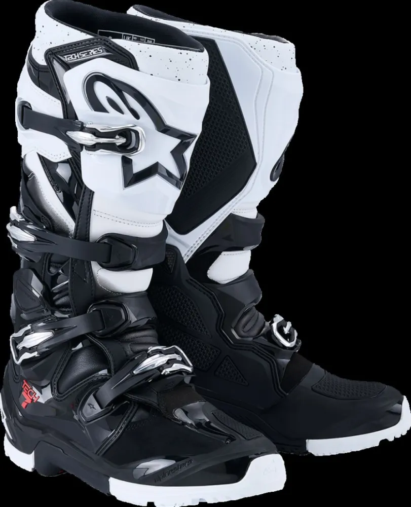 ALPINESTARS(MX) - BOOT TECH 7 ENDURO BLK/WHT 5 - 34103416
