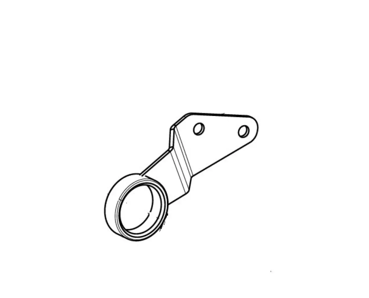 AKRAPOVIC - MUFFLER BRACKET SS - 18602596