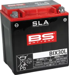 BS BATTERY - BATTERY BS BIX30L SLA - 21130644