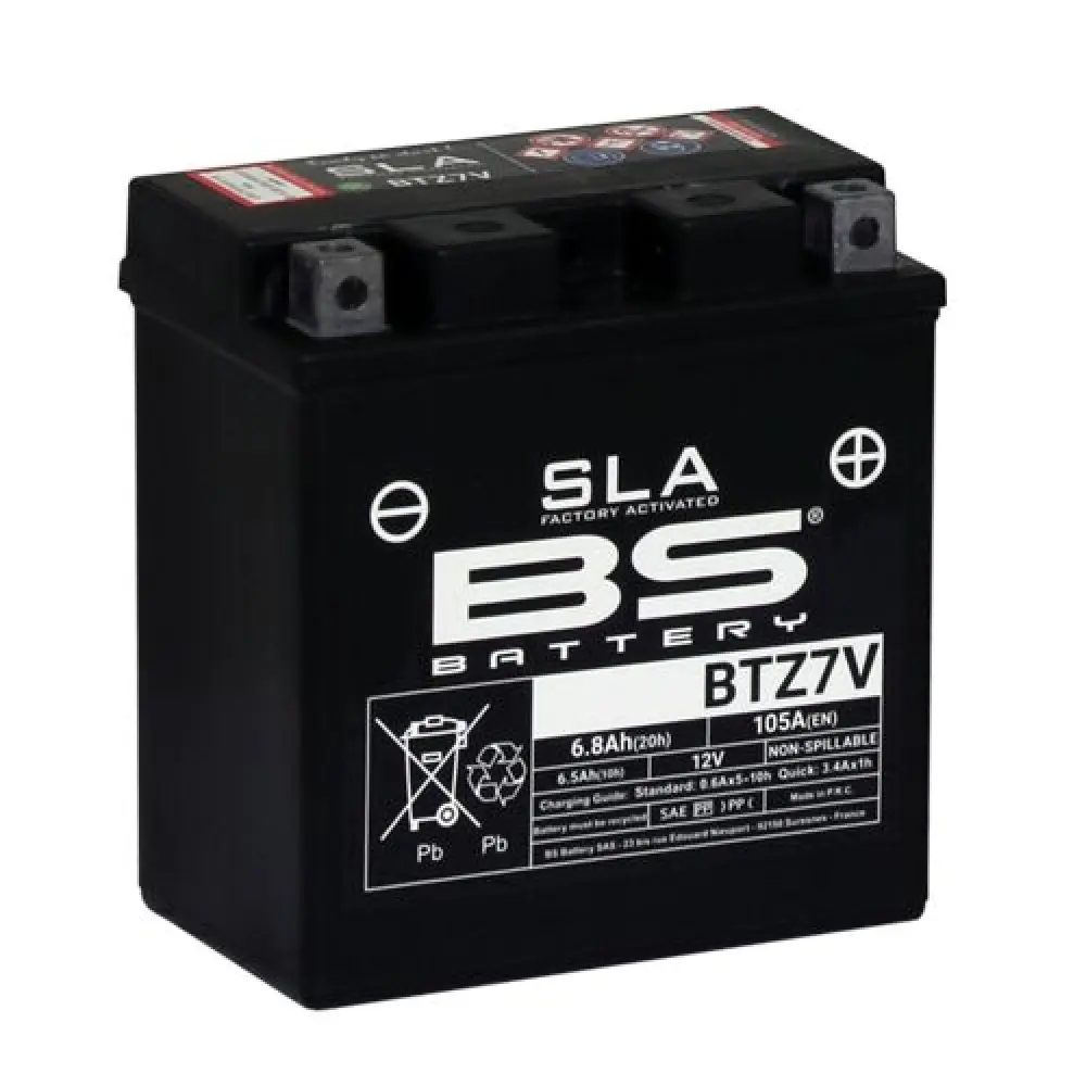 BS BATTERY - BATTERY BS BTZ7V SLA - 21131016