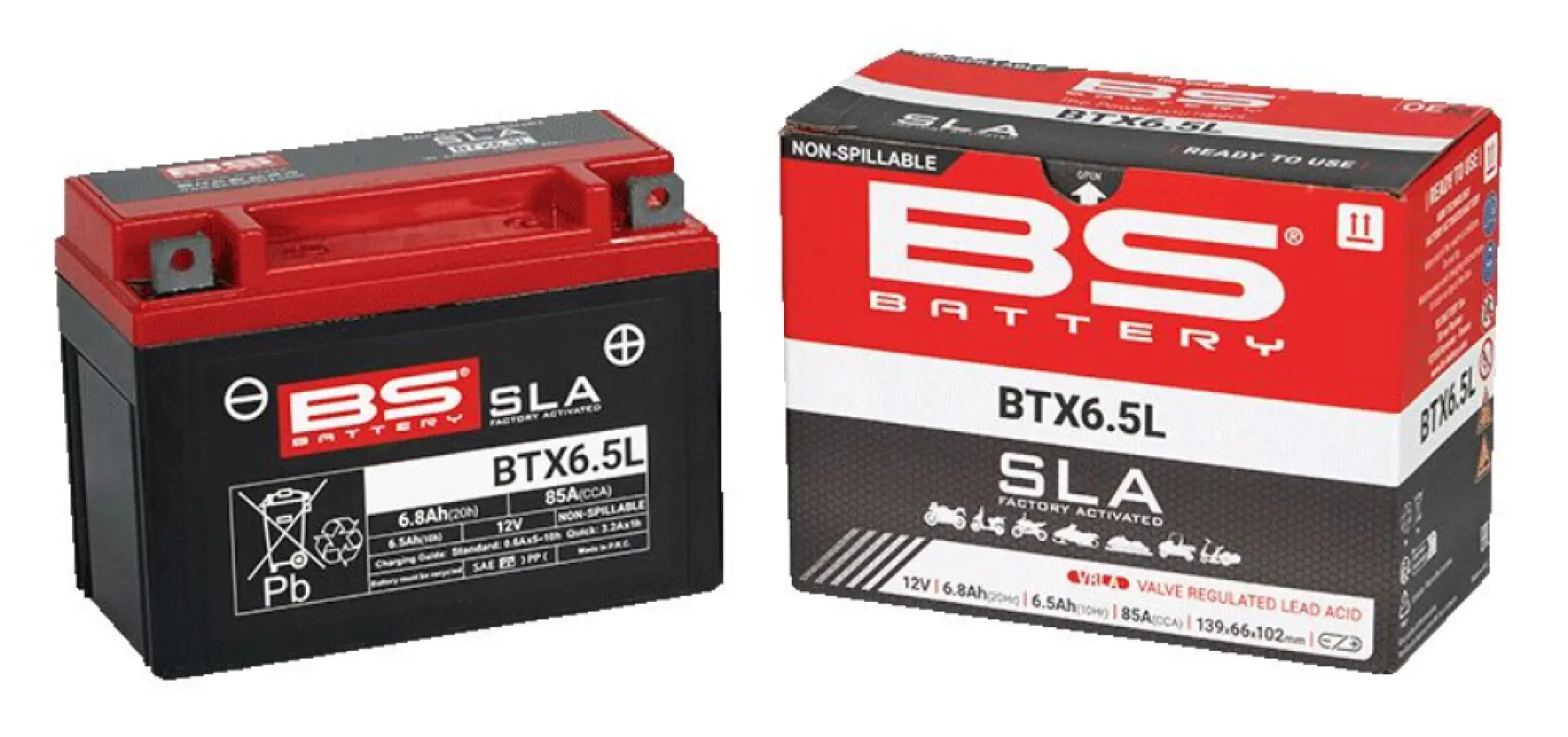 BS BATTERY - BATTERY BS BTX6.5L SLA - 21131017