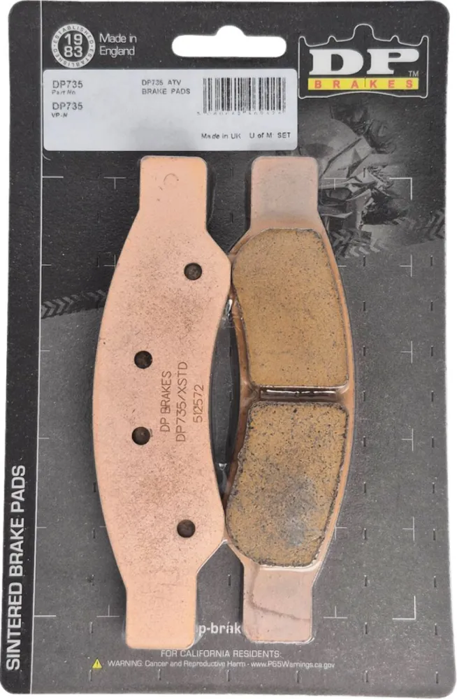 DP BRAKES - BRAKE PAD SINTERED CAN AM DP73 - 17213646