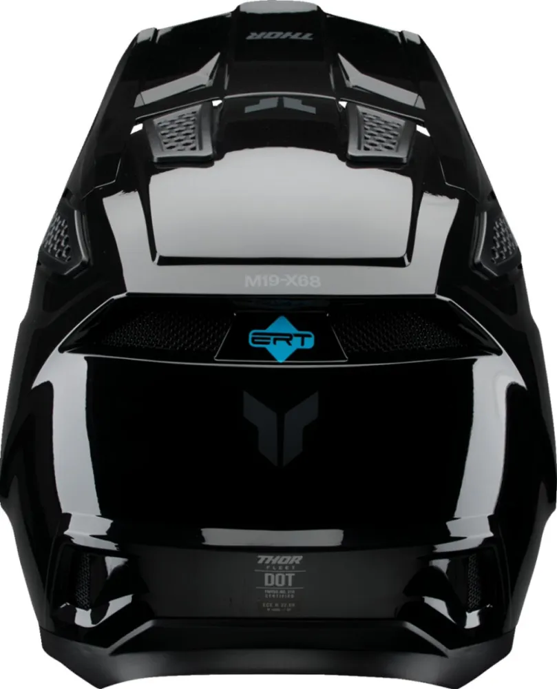 THOR - HELMET FLEET BLACKOUT GLOSS XS - 01108964