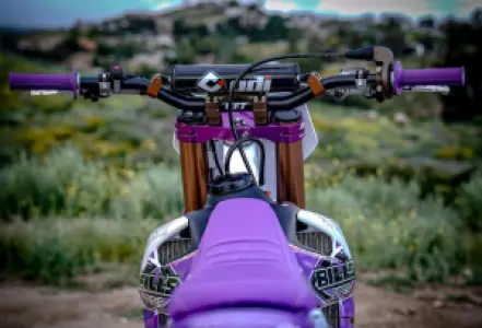 ODI - GRIP 1/2 WAFFLE MX PURPLE - 06303282