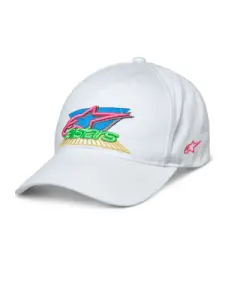 ALPINESTARS (CASUALS) - HAT CRV BILL SNP VIVID WH OS - 25014343