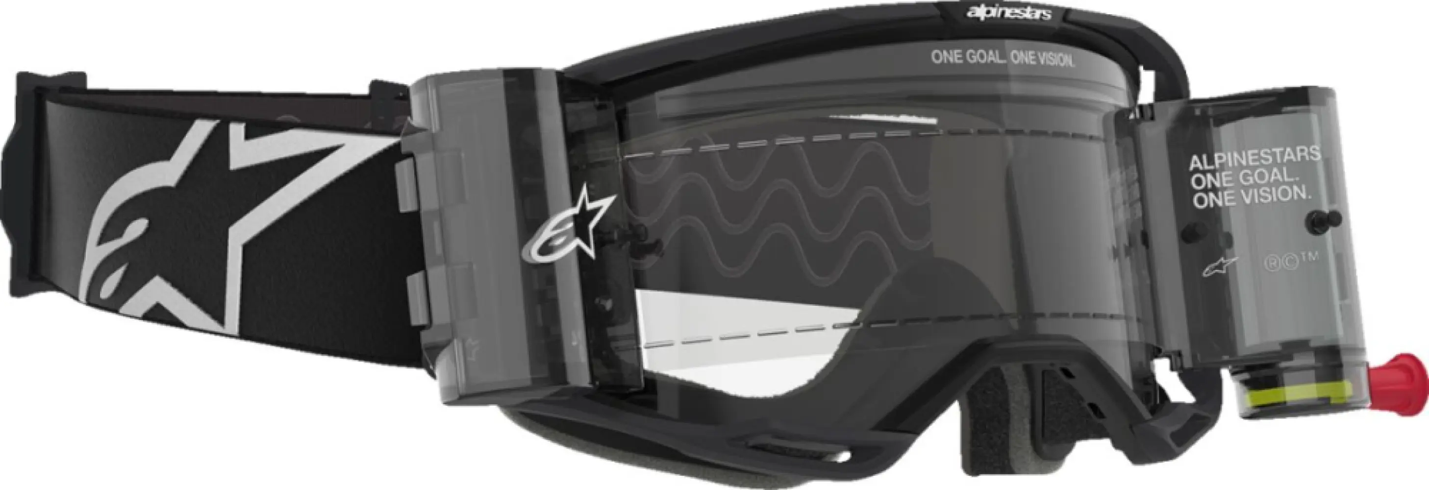 ALPINESTARS GOGGLES - GOGGLE VISION 8 CORP BLK CLEAR - 26013769