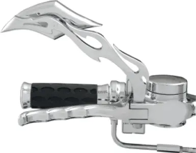 DRAG SPECIALTIES - MIRROR GOTH/FLAME RIGHT - 06400036