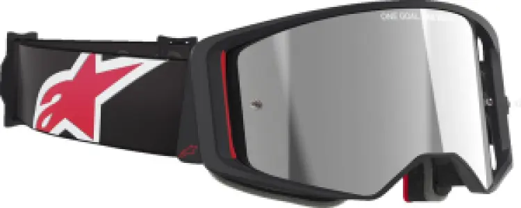 ALPINESTARS GOGGLES - GOGGLE SUPERTECH CORP BLK/RED  - 26013883