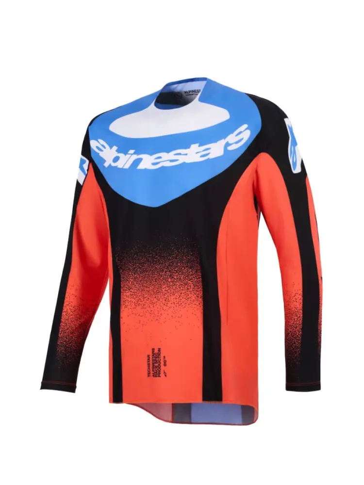 ALPINESTARS(MX) - JERSEY TECHSTAR KNIF OR/BLK/BL - 29108530