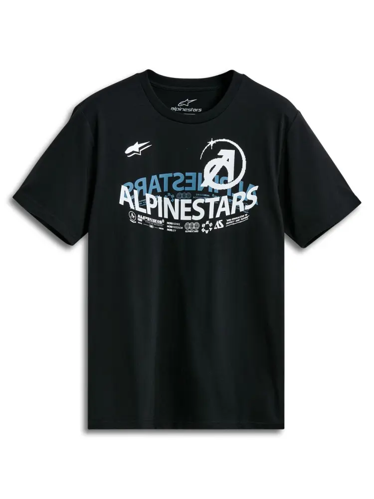 ALPINESTARS (CASUALS) - TEE SS CSF SEMICIRCLE BLACK L - 303024651
