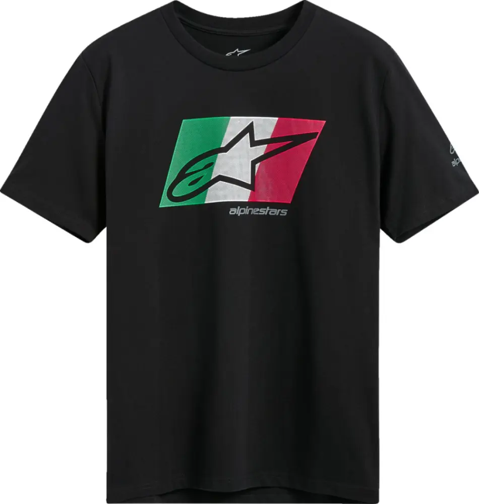ALPINESTARS (CASUALS) - TEE SS CSF GLOBAL BLACK/GN/WH/ - 303024992