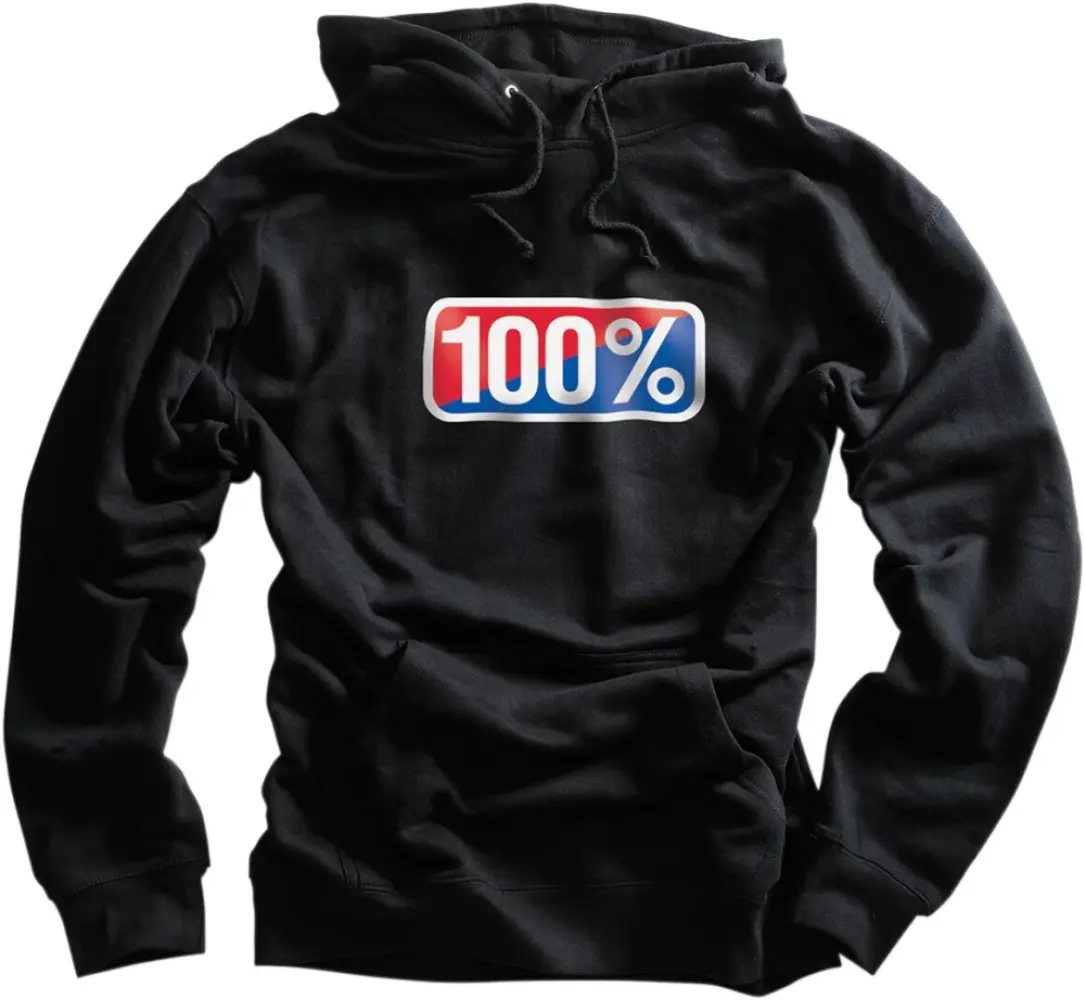 100% - HOODY CLASSIC 100% BK LG - 30504730