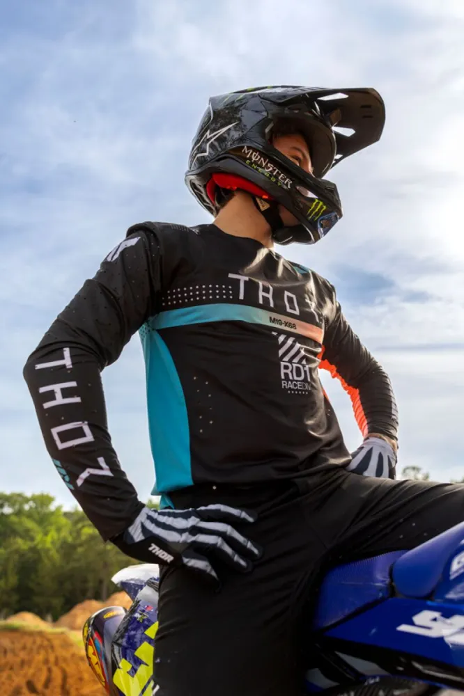 THOR - JERSEY SPORTMODE SYNTH BLACK S - 29108370