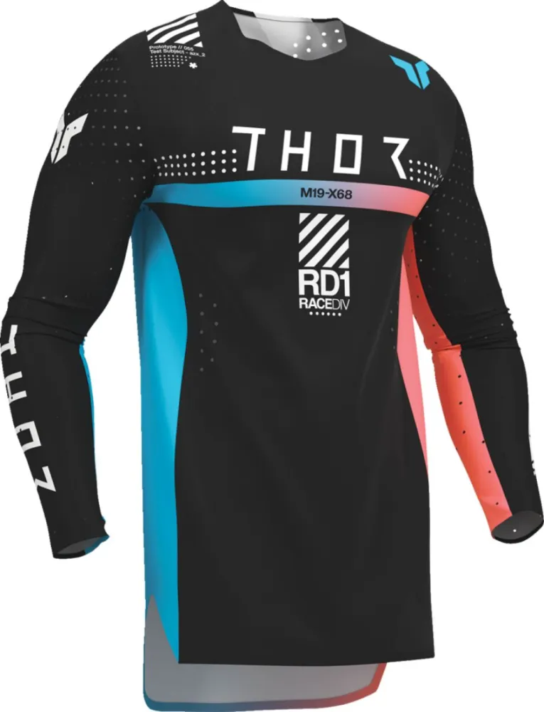 THOR - JERSEY SPORTMODE SYNTH BLACK X - 29108373