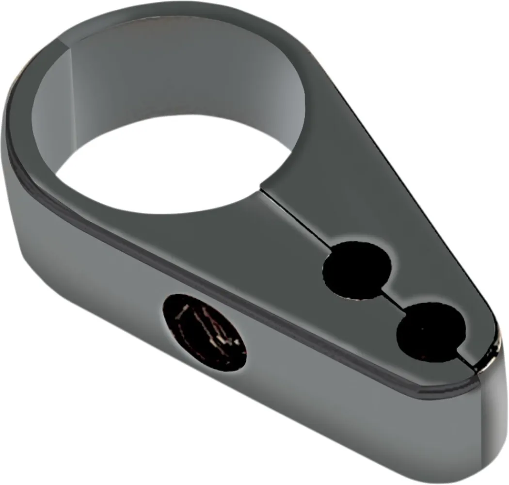 DRAG SPECIALTIES - CLAMP 1.25 THR/IDL BLK - 06580076