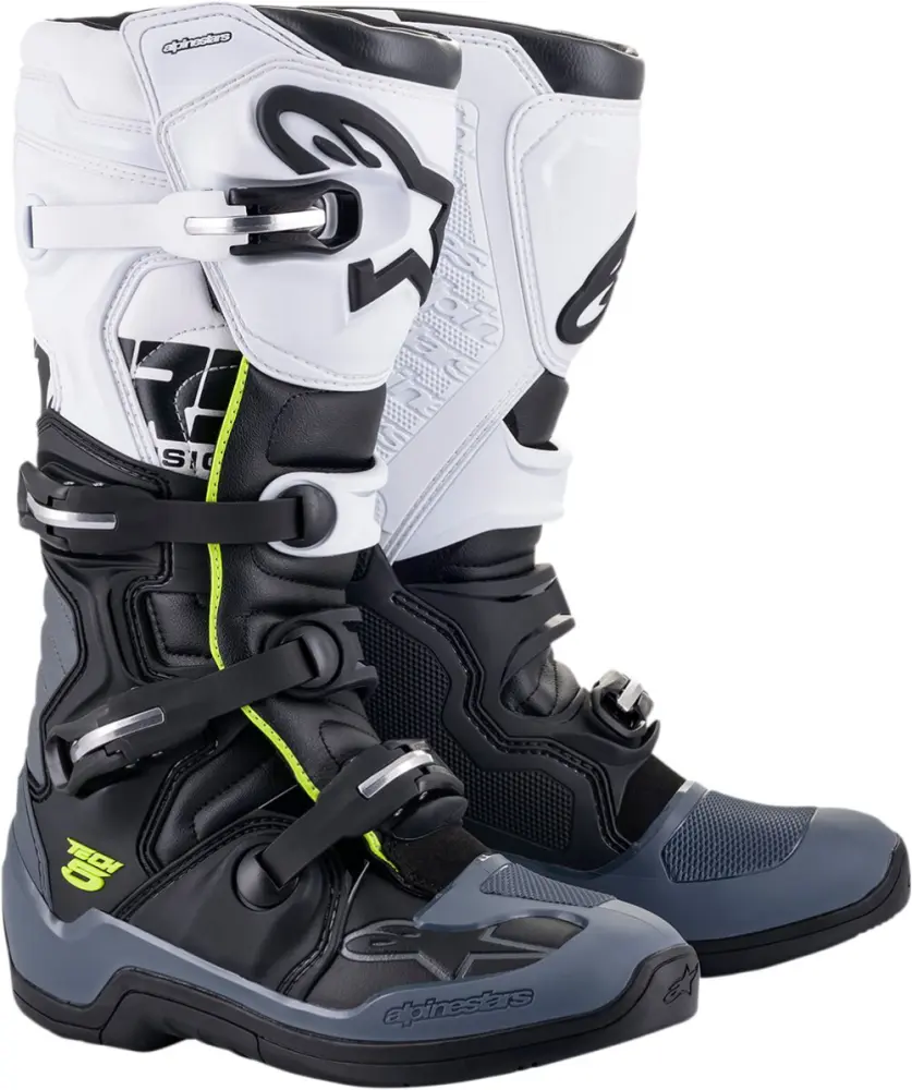 ALPINESTARS(MX) - BOOT TECH5 BK/GY/WT 8 - 34102499