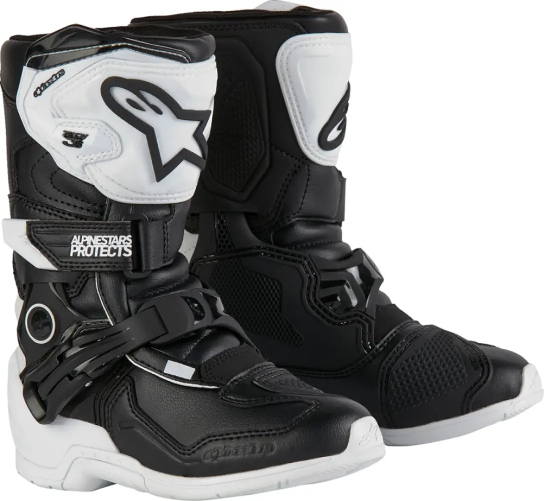 ALPINESTARS(MX) - BOOT T3S KIDS WHT/BLK 12 - 34110704