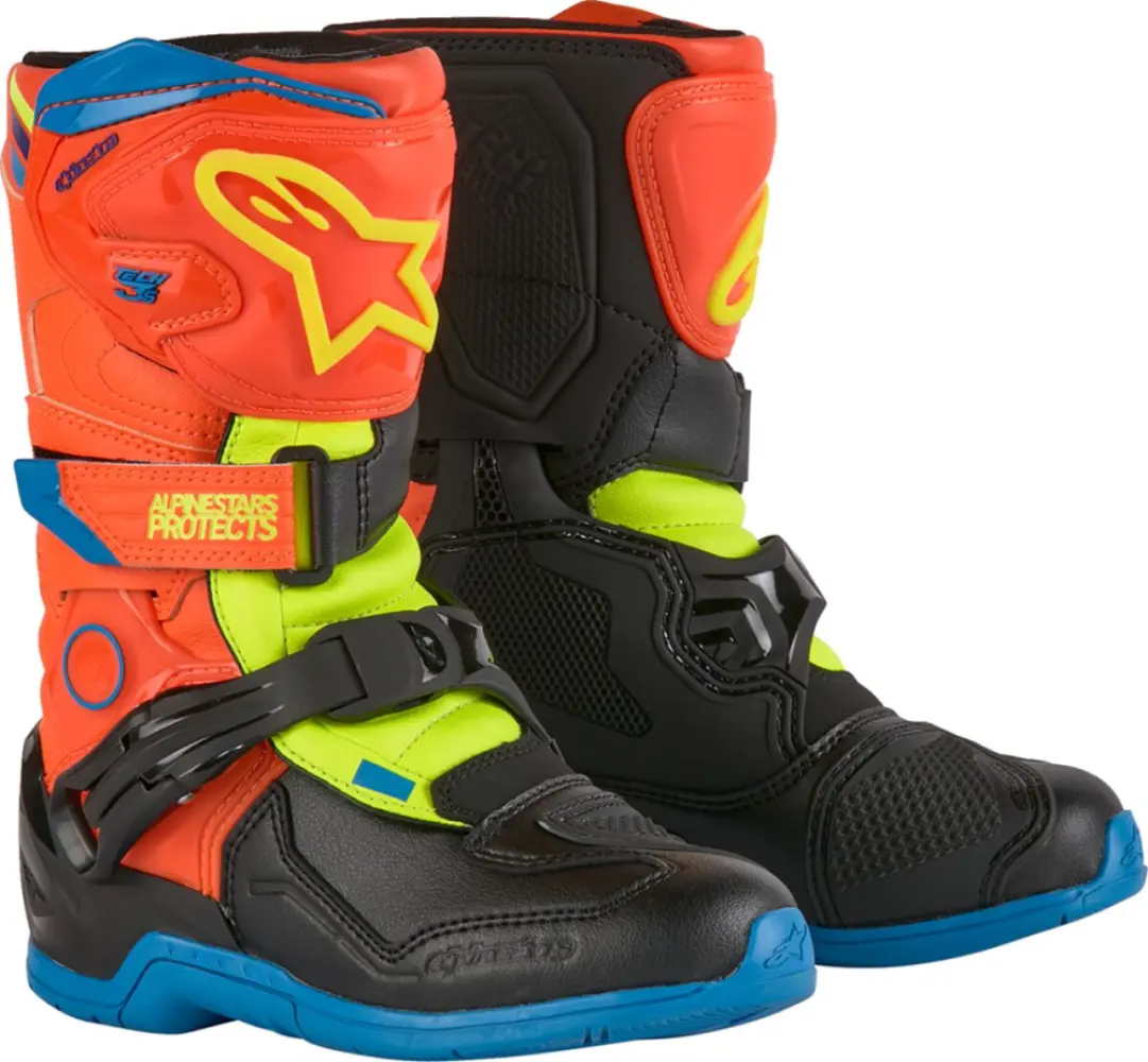 ALPINESTARS(MX) - BOOT T3S KIDS OR/BL/Y 11 - 34110713