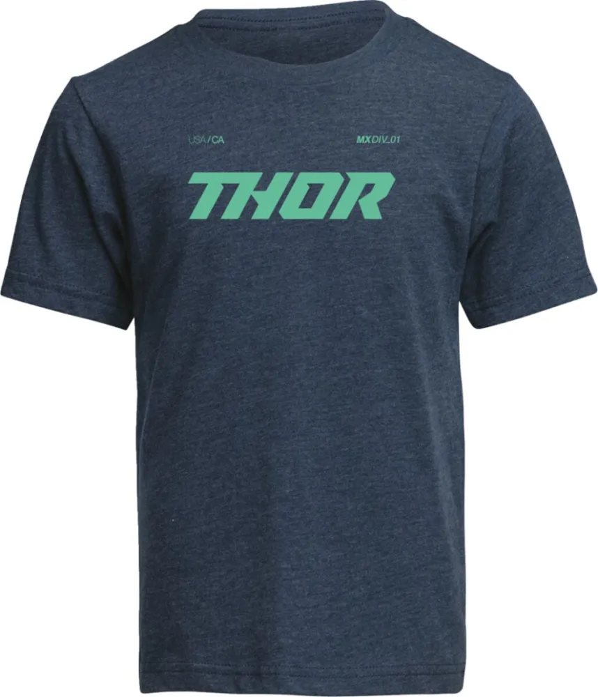 THOR - TEE YTH BRAVE PETROL BLUE XL - 30323885