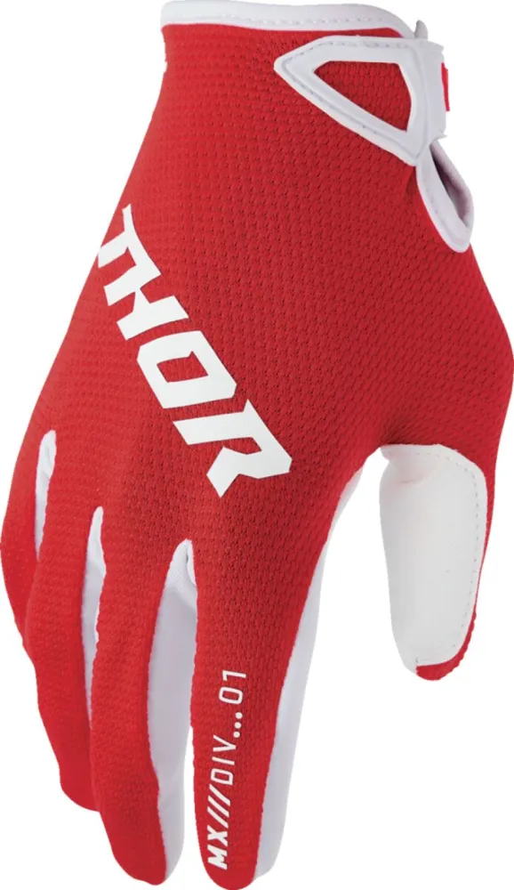 THOR - GLOVES RIDEMODE STATIC RED S - 33308338