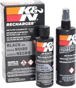 K & N - AIR FILTER CARE KIT BLACK - 36100071